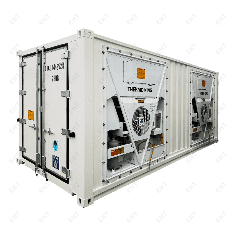 كيف يتم توفير الطاقة للحاويات المبردة أثناء الشحن والتخزين