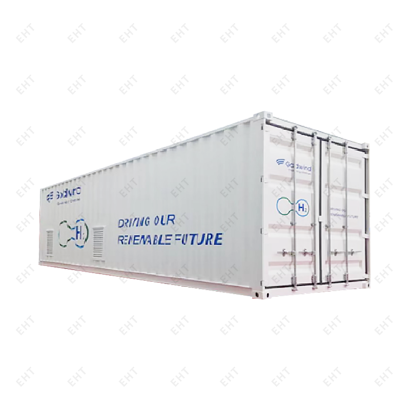 حاوية نظام إنتاج الهيدروجين 40 قدمًا كفاءة في الطاقة